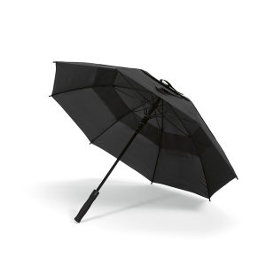 Prince 23'' rPET umbrella. Storm-proof and fibreglass structure