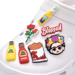 soft pvc croc charms for branded promotional merchandise