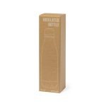 personalised thermal bottle in kraft gift box