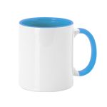 custom printed ceramic mug with coloured interior