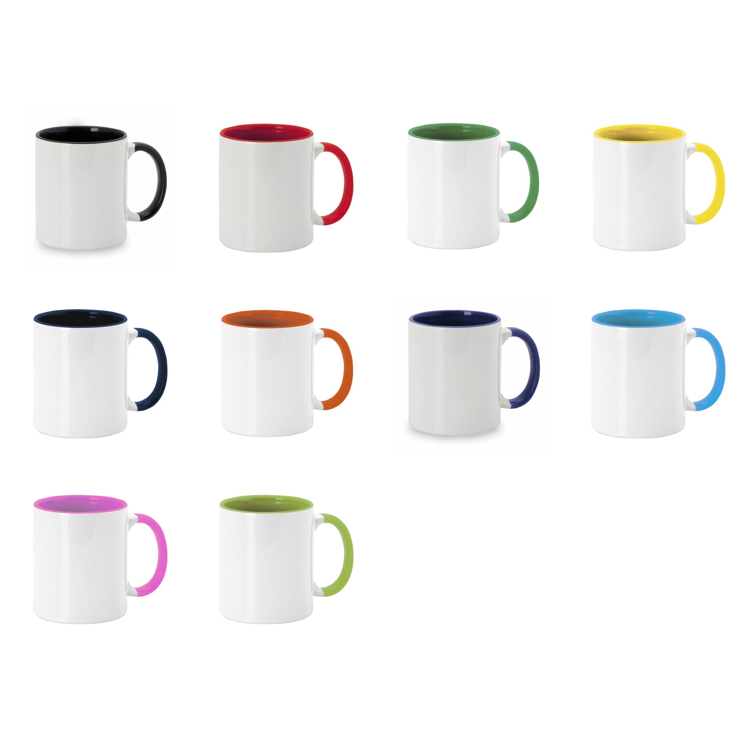 Personalised Colored Mugs