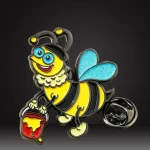 Custom Glitter Lapel Pins