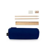 NOMAD. Multi-purpose case in recycled felt (100% rPET) with ruler, pencils, rubber and sharpener - Image 6
