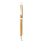 BAHIA II. Bamboo ballpoint pen with clip and twist mechanism - Image 2