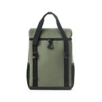 ROMA L. Thermal backpack padded in recycled polyester 600D ripstop 16 L - Image 9