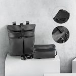 ROVER BACKPACK Microfibre and PU backpack