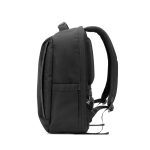 YANGON BPACK. Anti-theft backpack, in twill with water-repellent coating and high-density 600D recycled polyester, for 17'3" laptop - Image 6