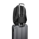 YANGON BPACK. Anti-theft backpack, in twill with water-repellent coating and high-density 600D recycled polyester, for 17'3" laptop - Image 7