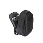YANGON BPACK. Anti-theft backpack, in twill with water-repellent coating and high-density 600D recycled polyester, for 17'3" laptop - Image 8