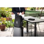 YANGON BPACK. Anti-theft backpack, in twill with water-repellent coating and high-density 600D recycled polyester, for 17'3" laptop - Image 3