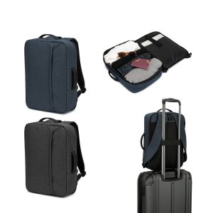 NIAMEY 15.6" laptop backpack in high-density 300D recycled polyester