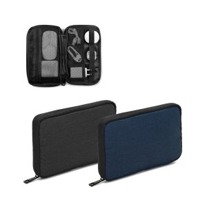 Newcastle BAG High-density 600D recycled polyester organiser bag with spacious main compartment for tech accessories