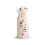 JEROME. 100% cotton bag for bottle (180 g/m²) - Image 2