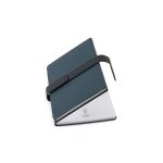 SANDERSON. A5 notepad in PU (50% recycled) with two blocks: lined pages and plain pages - Image 6