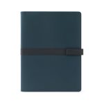 SANDERSON FOLDER. A4 folder in PU (50% recycled) with magnetic closure and notepad with lined pages - Image 2