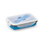 SAFFRON. Lunch Box. Retractable hermetic box in silicone and PP 640 mL - Image 2