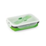 SAFFRON. Lunch Box. Retractable hermetic box in silicone and PP 640 mL - Image 5