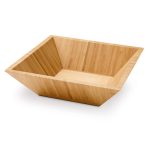 PEPPER. Square bamboo salad bowl - Image 2