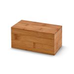BURDOCK. Bamboo tea box with 2 compartments and magnet closure - Image 6