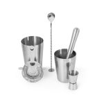 BRAMBLE. 6-piece stainless steel cocktail set - Image 6