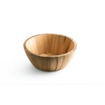 SAGE. Round acacia wood salad bowl - Image 7