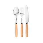 BOULUD. 3-piece set in acacia wood - Image 6