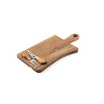 CASSIA. Acacia wood cheese board with handle, made from FSC™ certified material and other controlled materials - Image 5