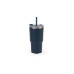 JOYNER M. Compact stainless steel travel cup (91% recycled) with vacuum insulated double wall and matt finish 600 mL - Image 11