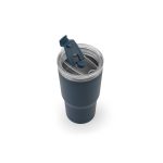 JOYNER M. Compact stainless steel travel cup (91% recycled) with vacuum insulated double wall and matt finish 600 mL - Image 12