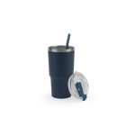 JOYNER M. Compact stainless steel travel cup (91% recycled) with vacuum insulated double wall and matt finish 600 mL - Image 13