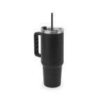 JOYNER XL. Large stainless steel travel cup (91% recycled) with vacuum insulated double wall and a matt finish 1300 mL - Image 5