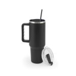 JOYNER XL. Large stainless steel travel cup (91% recycled) with vacuum insulated double wall and a matt finish 1300 mL - Image 7