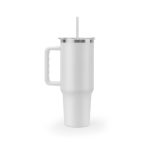 JOYNER XL. Large stainless steel travel cup (91% recycled) with vacuum insulated double wall and a matt finish 1300 mL - Image 9