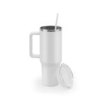 JOYNER XL. Large stainless steel travel cup (91% recycled) with vacuum insulated double wall and a matt finish 1300 mL - Image 11