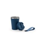 SPITZ. Stainless steel travel mug (90% recycled) with PP outer wall and matte finish 440 mL - Image 14
