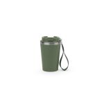 SPITZ. Stainless steel travel mug (90% recycled) with PP outer wall and matte finish 440 mL - Image 15
