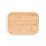 PORTOBELLO. Lunch Box. Hermetic box in borosilicate glass and bamboo lid 1000 mL - Image 5