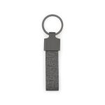 RAVEN. Rectangular-shaped keyring made of metal and recycled pet (30% recycled) - Image 6