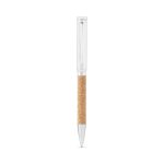 EVANS. Set consisting of a ballpoint and key ring, both in metal and cork - Image 6