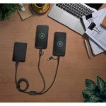BERTOZZI. Superfast 6-in-1 USB cable made of aluminium and recycled PET - Image 4