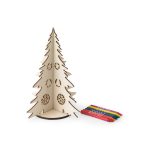 PINERY. Collapsible wooden Christmas tree to colour - Image 3