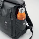 VALLEY ROLLPACK - 300D RPET rolltop backpack - Image 4
