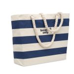 HEAVEN STRIPE - Cotton beach bag 220 gr/m² - Image 4