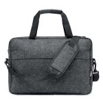 PLANA - 15 inch RPET felt laptop bag - Image 2