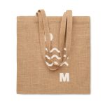 ZOLANG - Jute long handled shopping bag - Image 4
