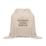 CABETRI - Recycled cotton drawstring bag - Image 4