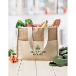 CAMPO DE GELI - Jute and canvas cooler bag - Image 6