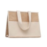 CAMPO DE GELI - Jute and canvas cooler bag - Image 4