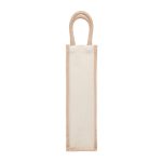 CAMPO DI VINO - Jute wine bag for one bottle - Image 4