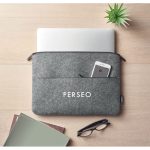 TOPLO - RPET felt zipped laptop bag - Image 5